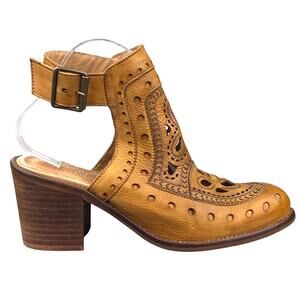 Veracruz Artisans X Anthropologie Brown Bohemian Mule Size 40 US 9.5